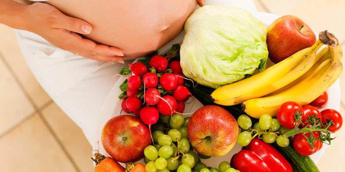 Grávida tem que comer por dois